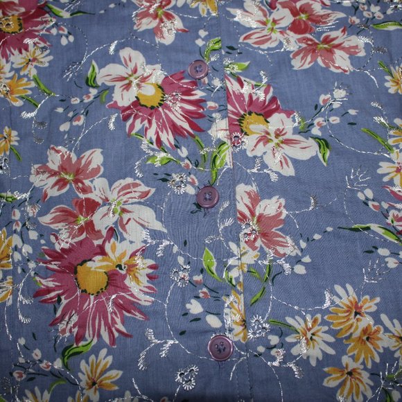 Embroidered Floral Shirt - Picture 3 of 7